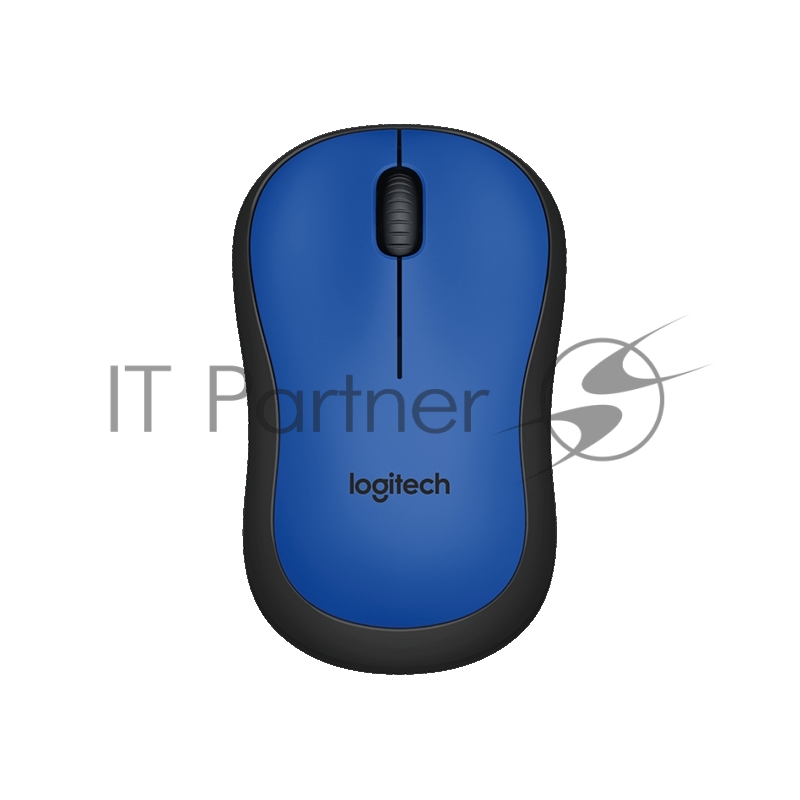 Мышь Logitech M220 Silent синий оптическая (1000dpi) беспроводная USB (2but)