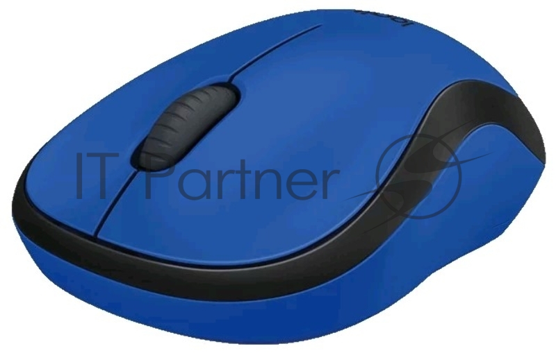 Мышь Logitech M220 Silent синий оптическая (1000dpi) беспроводная USB (2but)