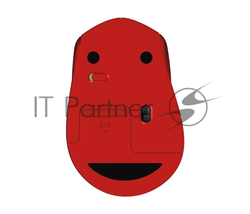 Мышь 910-004911 Logitech M330 SILENT PLUS - RED - 2.4GHZ - EMEA