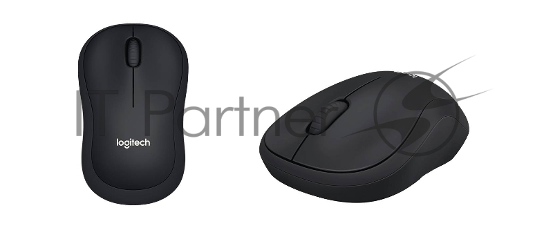 Мышь Logitech B220 SILENT - BLACK - 2.4GHZ - EMEA - B2B CLOSED BOX