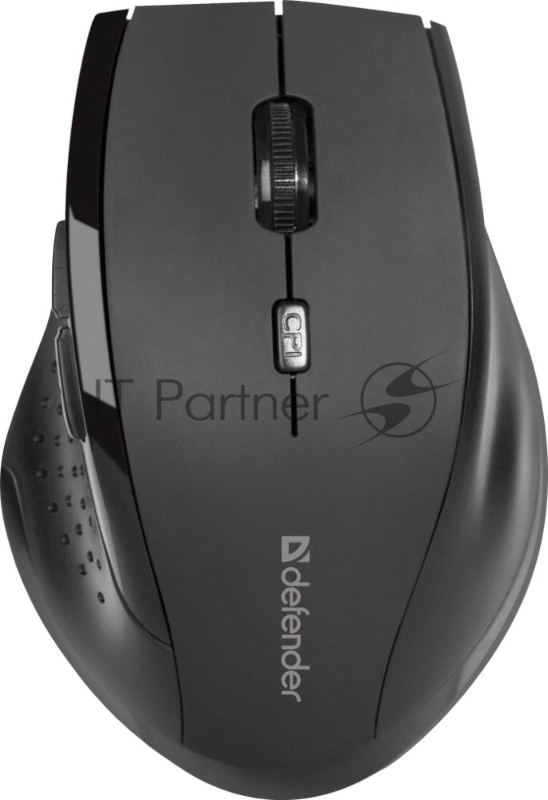 Беспроводная оптическая мышь Defender Accura MM-365 черный {Беспроводная оптическая мышь, 6 кнопок, 800-1600 dpi}