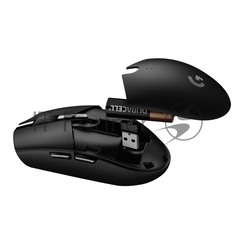 Мышь Logitech G305 LIGHTSPEED серый/черный оптическая (12000dpi) беспроводная BT (5but)