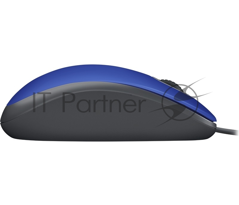 Мышь Logitech Mouse M110 Silent USB Blue Ret