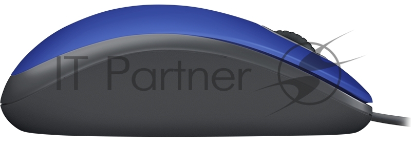 Мышь Logitech Mouse M110 Silent USB Blue Ret