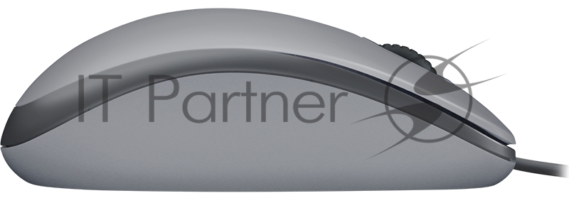 Мышь Logitech Mouse M110 Silent USB Mid Grey Ret