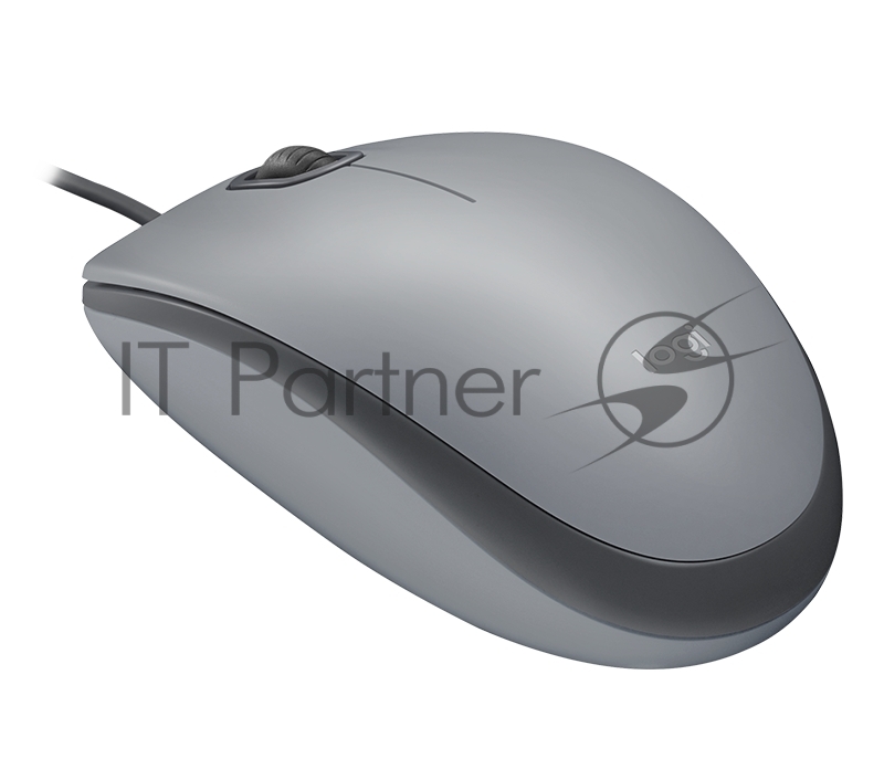 Мышь Logitech Mouse M110 Silent USB Mid Grey Ret