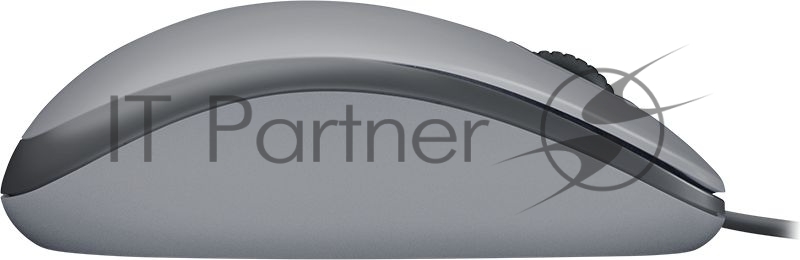 Мышь Logitech Mouse M110 Silent USB Mid Grey Ret