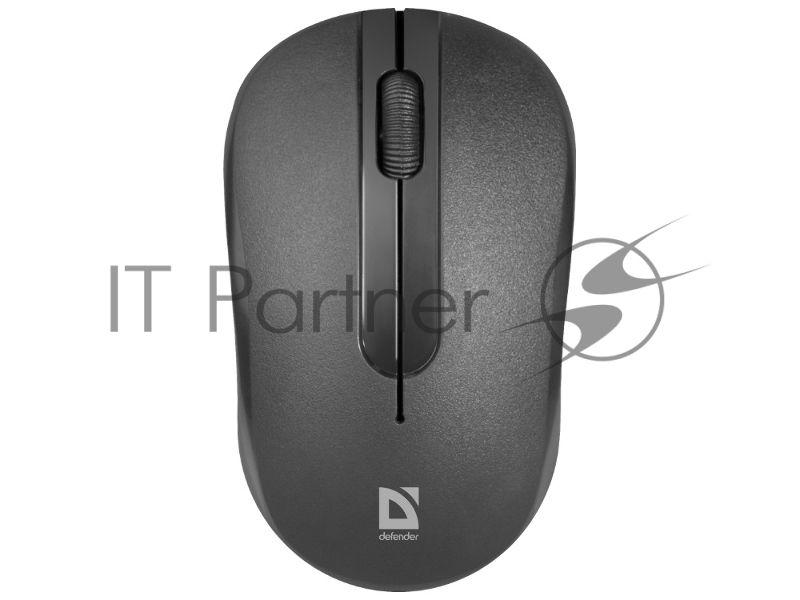 Беспроводная оптическая мышь Defender Datum MM-285 черный,3 кнопки,1600 dpi Defender Беспроводная оптическая мышь Datum MM-285 черный,3 кнопки,1600 dpi