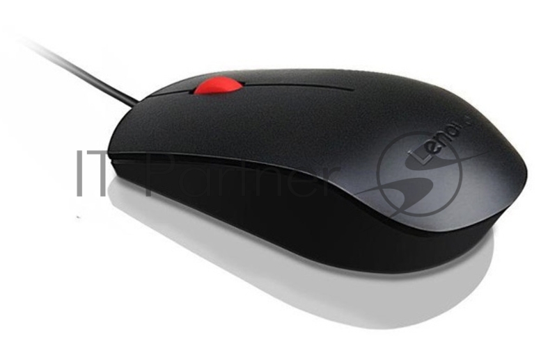Мышь Lenovo Essential черный оптическая (1600dpi) беспроводная USB