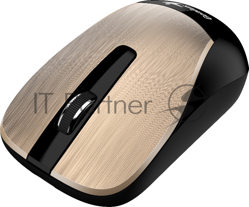 Мышь беспроводная Genius ECO-8015, 2.4 GHz, 800-1600 dpi, встроенный аккумулятор,Gold