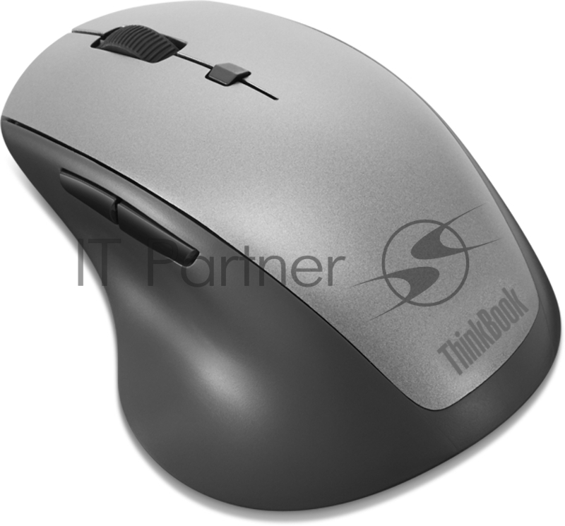 Мышь Lenovo ThinkBook 600 Wireless Media Mouse ( 2.4GHz nano USB receiver, 1x AA battery)