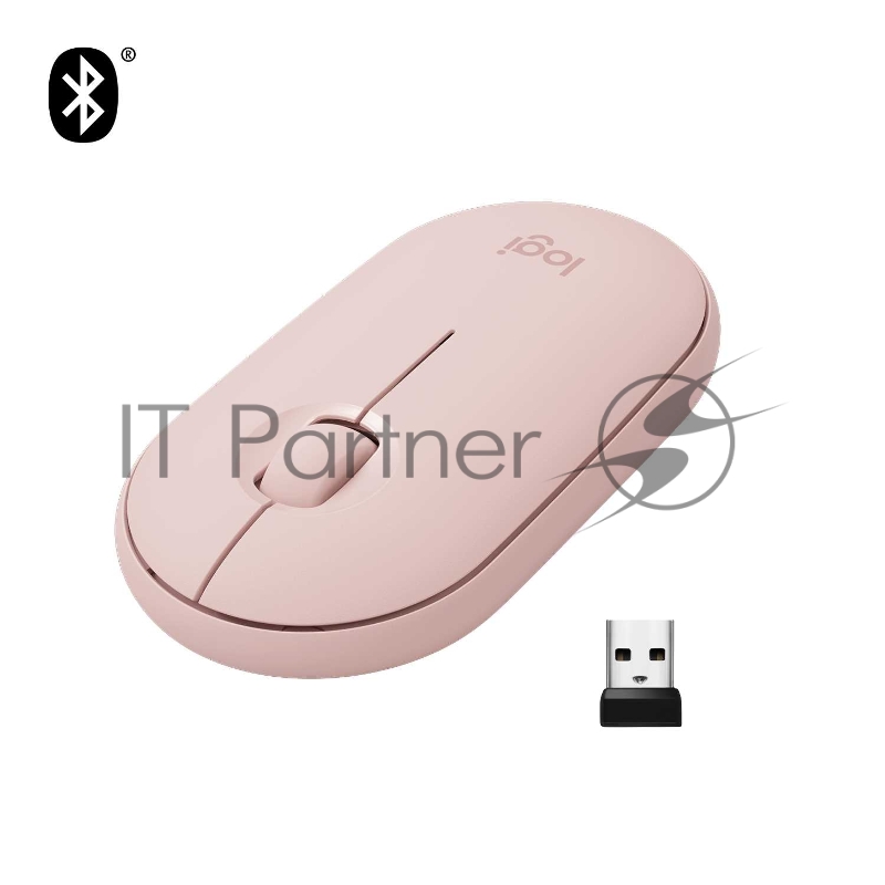Мышь Logitech Wireless Mouse Pebble M350 ROSE