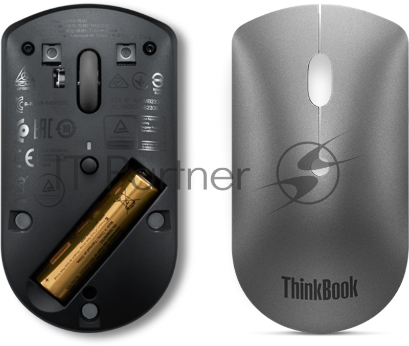 Мышь Lenovo ThinkBook Bluetooth Silent Mouse