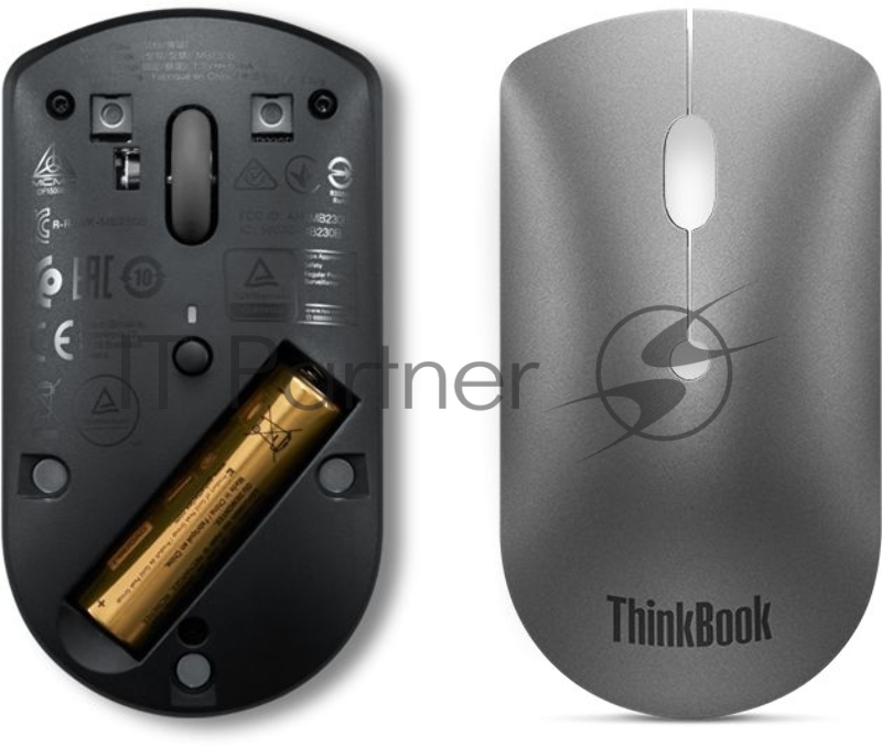 Мышь Lenovo ThinkBook Bluetooth Silent Mouse
