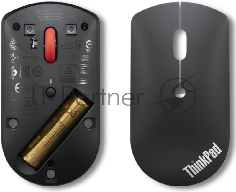 Мышь Lenovo ThinkPad Bluetooth Silent Mouse