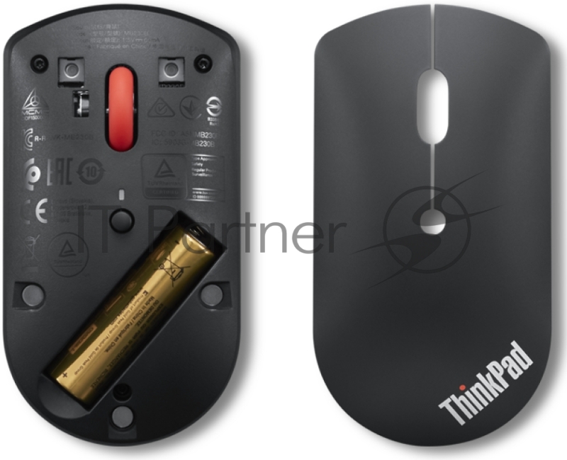 Мышь Lenovo ThinkPad Bluetooth Silent Mouse