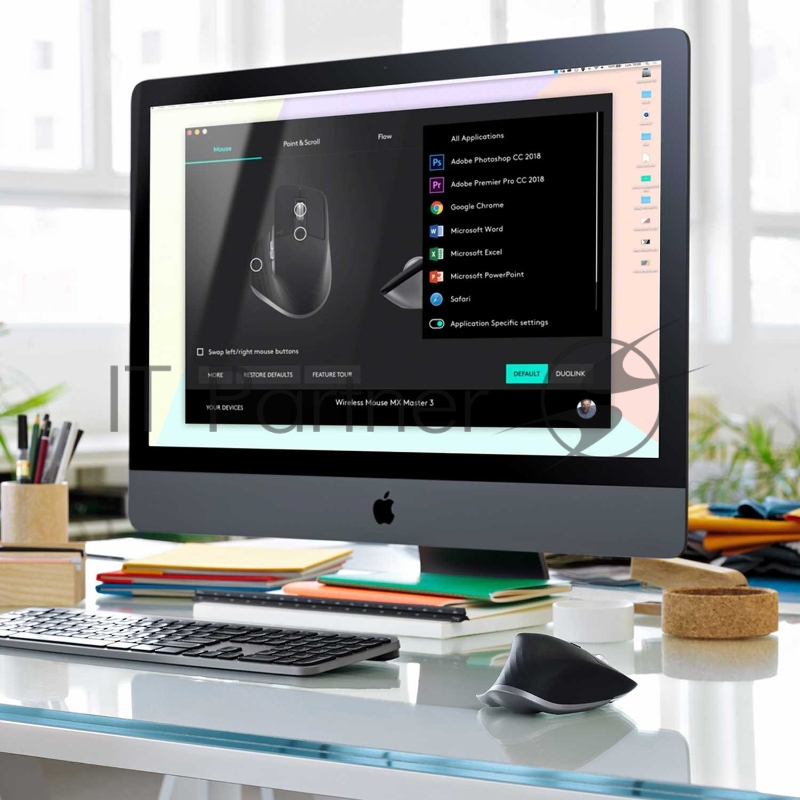 Мышь Logitech Wireless MX Master 3 Advanced Mouse SPACE GREY