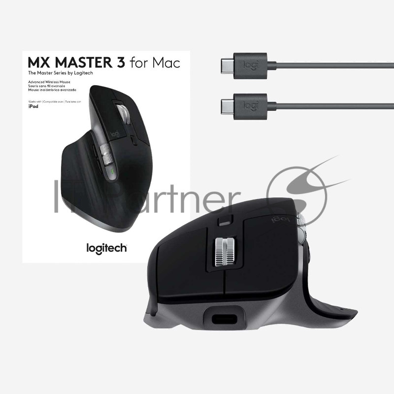 Мышь Logitech Wireless MX Master 3 Advanced Mouse SPACE GREY