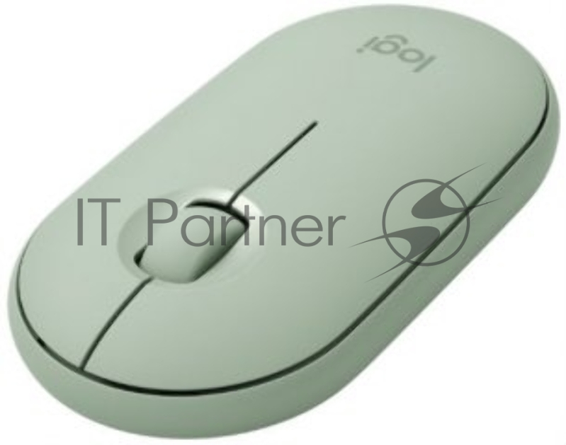 Мышь Logitech (910-005720) Wireless Mouse Pebble M350 EUCALYPTUS беспроводная эвкалиптово-зеленая