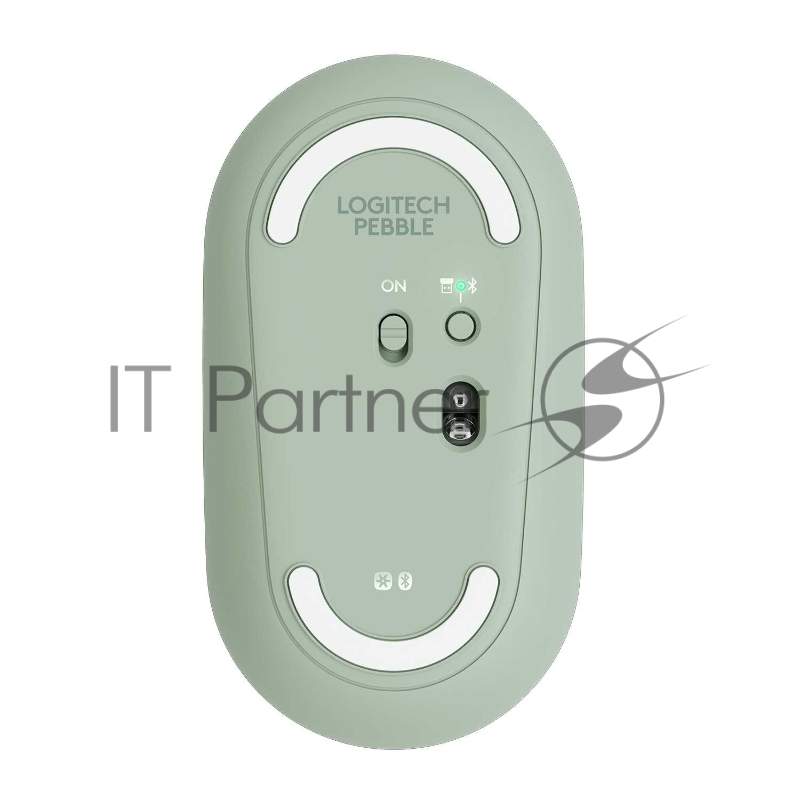 Мышь Logitech (910-005720) Wireless Mouse Pebble M350 EUCALYPTUS беспроводная эвкалиптово-зеленая