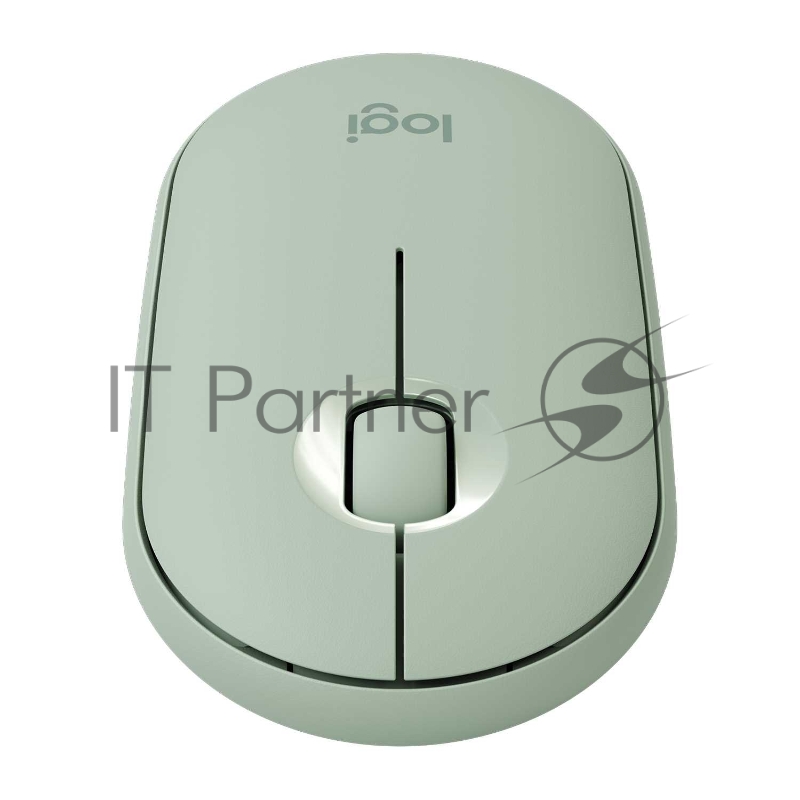 Мышь Logitech (910-005720) Wireless Mouse Pebble M350 EUCALYPTUS беспроводная эвкалиптово-зеленая