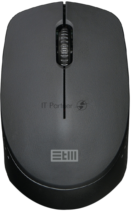 Мышь беспроводная USB STM 108CW черный STM USB WIRELESS MOUSE STM 108CW black