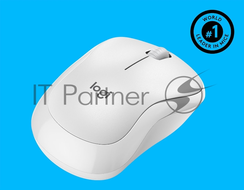 Мышь Logitech Silent M220-OFFWHITE белый оптическая (1000dpi) silent беспроводная BT/Radio USB для ноутбука (3but)