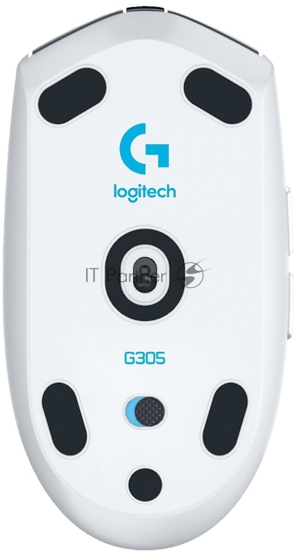 Мышь Logitech G305 белый/черный оптическая (12000dpi) беспроводная USB (5but)