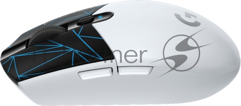 Мышь Logitech G305 белый/черный оптическая (12000dpi) беспроводная USB (5but)