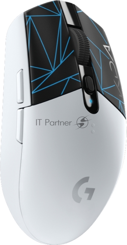 Мышь Logitech G305 белый/черный оптическая (12000dpi) беспроводная USB (5but)