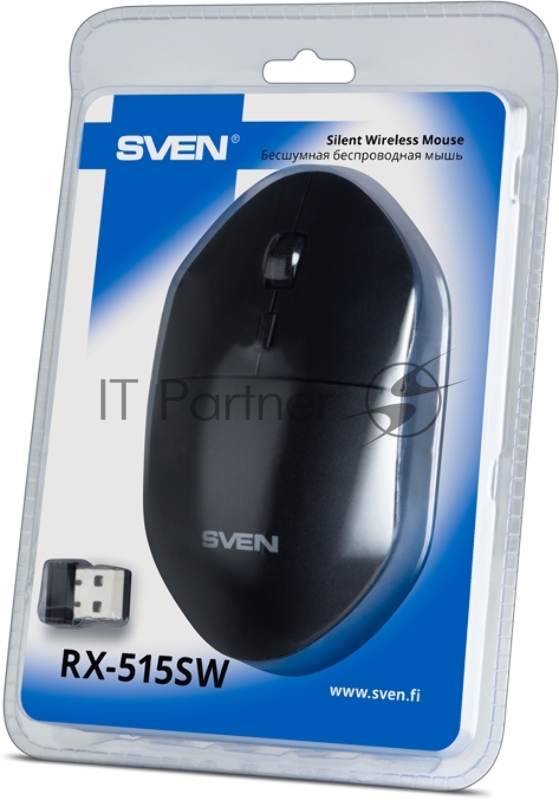 Мышь SVEN RX-515SW / USB / WIRELESS / OPTICAL / BLACK