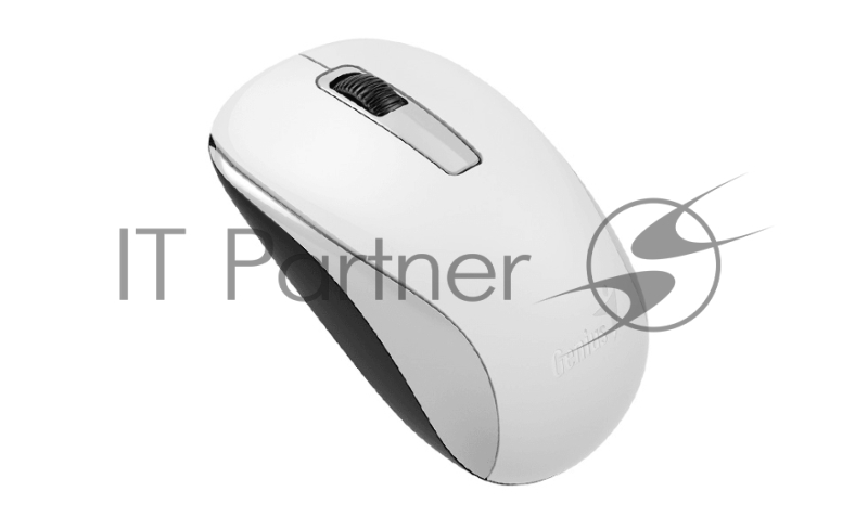 Мышь беспроводная Genius NX-7005, мини-ресивер, сенсор Blue Eye, оптическая, разрешение 800-1600 dpi, SmartGenius. Цвет: белый
