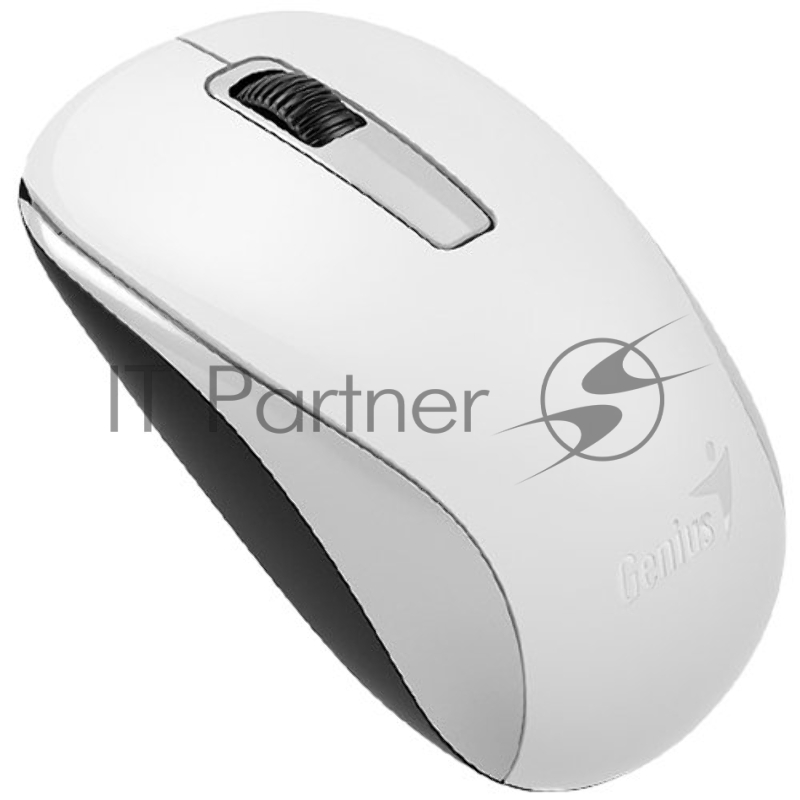 Мышь беспроводная Genius NX-7005, мини-ресивер, сенсор Blue Eye, оптическая, разрешение 800-1600 dpi, SmartGenius. Цвет: белый