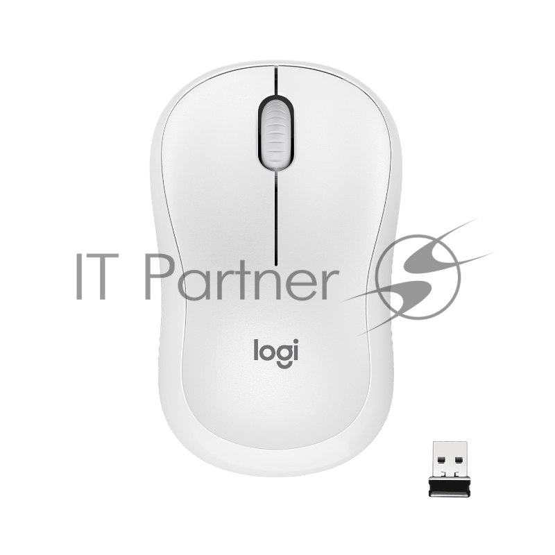 Мышь Logitech M221 SILENT белый оптическая (1000dpi) silent беспроводная USB для ноутбука (3but)