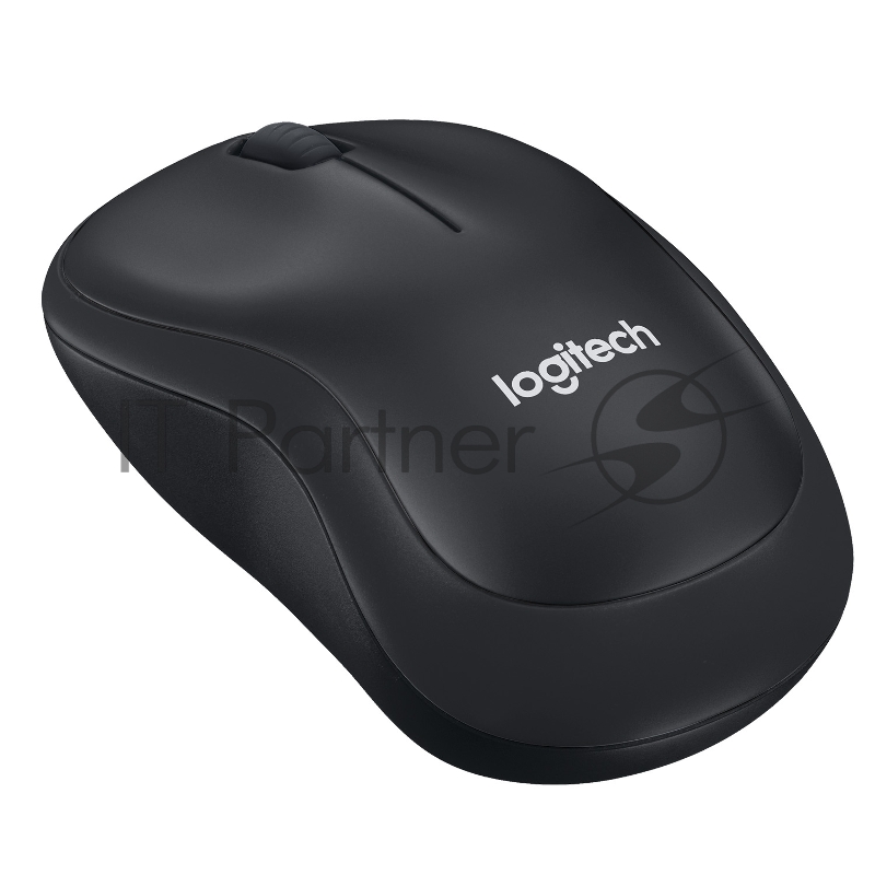 Мышь Logitech Wireless Mouse M221 SILENT CHARCOAL, оптическая (1000dpi) silent беспроводная USB для ноутбука (3but)