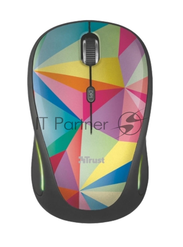 Мышь беспроводная Trust YVI FX WIRELESS MOUSE GEO