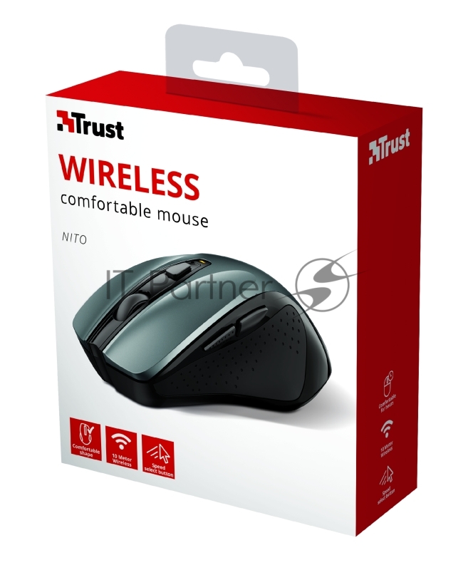 Мышь беспроводная Trust NITO WIRELESS MOUSE