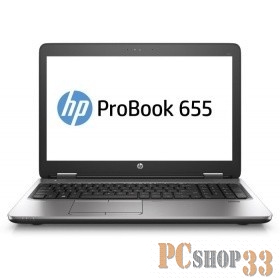 Ноутбук HP ProBook 655 G3 15.6 Full HD, AMD A10-Series PRO-8730B, 2400 МГц, 8192 Мб, 128 Гб SSD, Radeon R5, DVD-RW, Windows 10 Professional