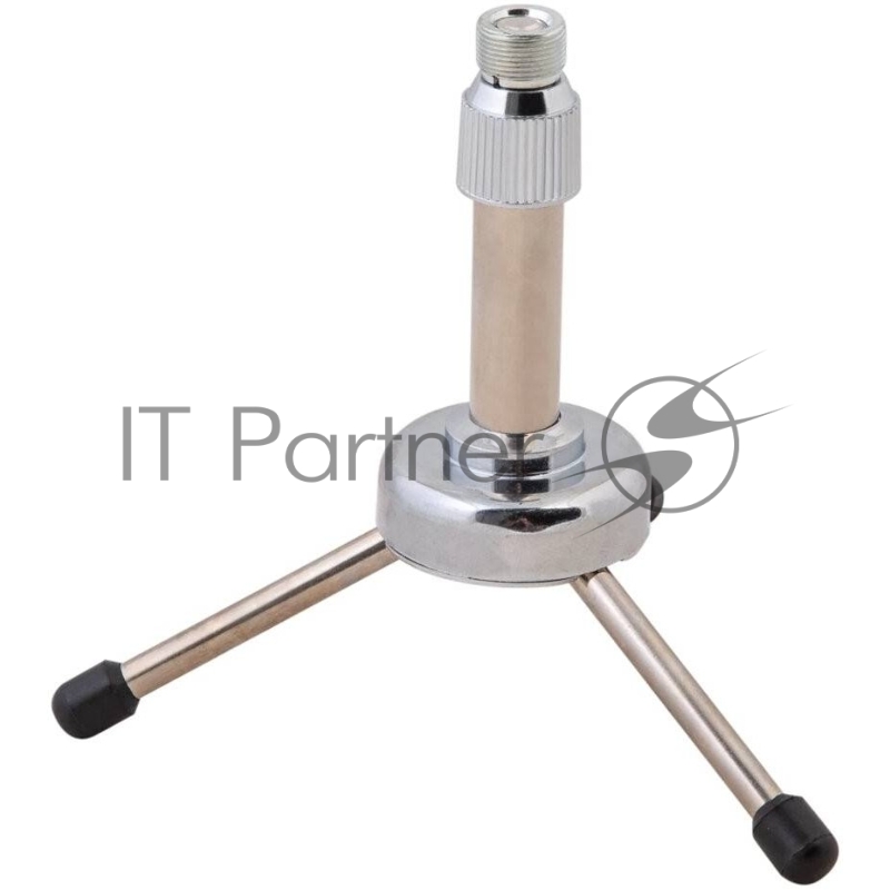 Стойка микрофонная настольная, хром VESTON MS031-1