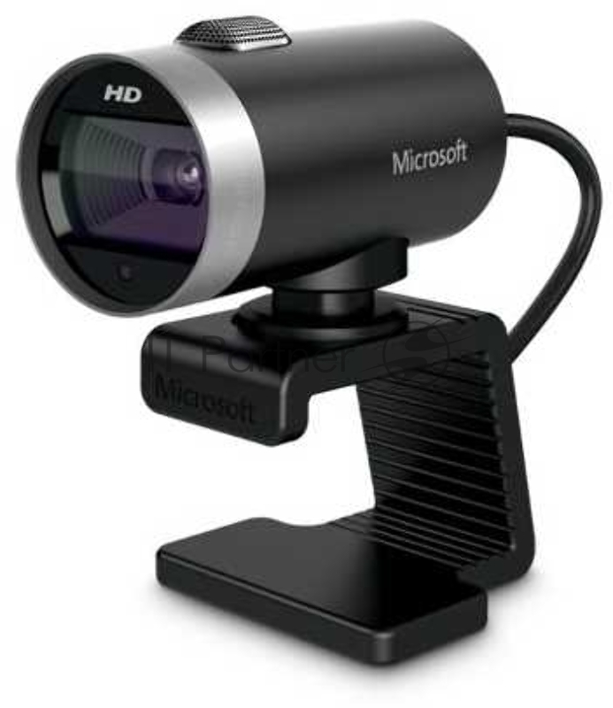Цифровая камера Microsoft LifeCam Cinema HD USB 2.0, 1280x720, 7Mpix foto, автофокус, Mic, Black/Silver (H5D-00015)
