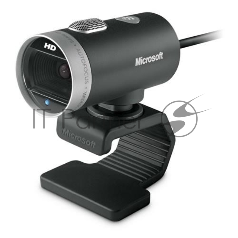 Цифровая камера Microsoft LifeCam Cinema HD USB 2.0, 1280x720, 7Mpix foto, автофокус, Mic, Black/Silver (H5D-00015)
