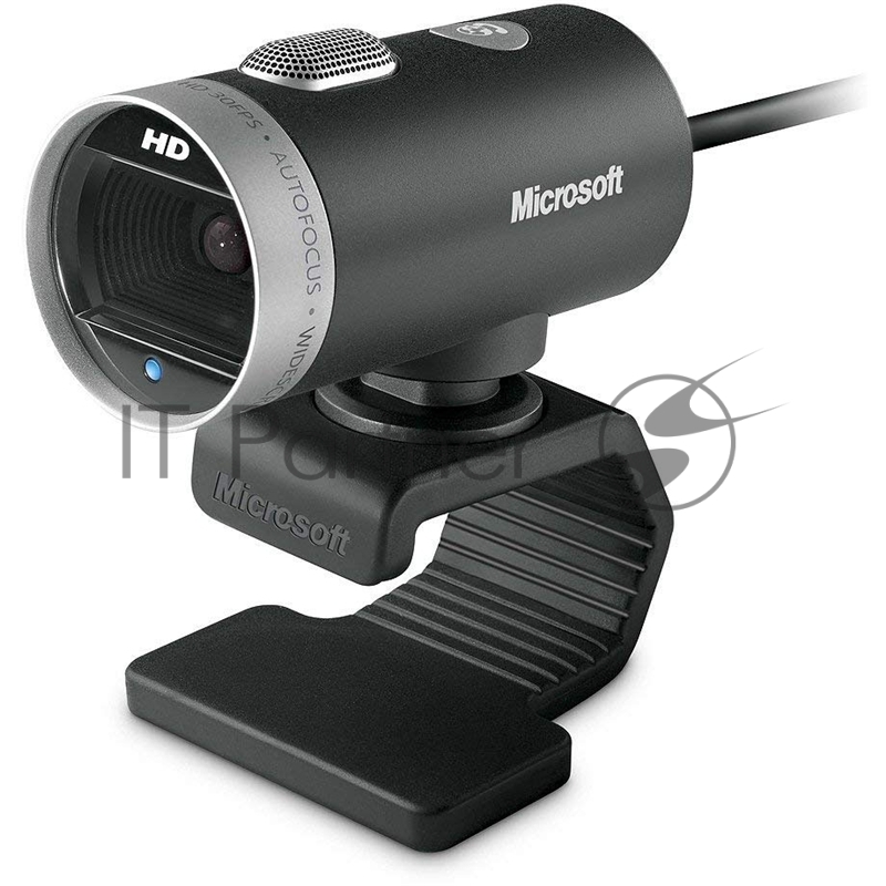 Цифровая камера Microsoft LifeCam Cinema HD USB 2.0, 1280x720, 7Mpix foto, автофокус, Mic, Black/Silver (H5D-00015)