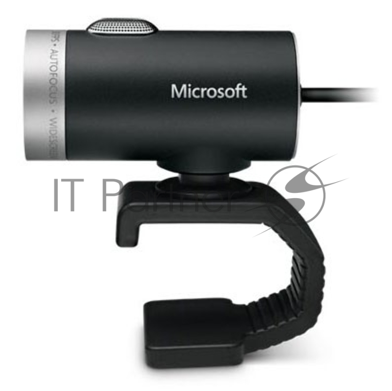 Цифровая камера Microsoft LifeCam Cinema HD USB 2.0, 1280x720, 7Mpix foto, автофокус, Mic, Black/Silver (H5D-00015)