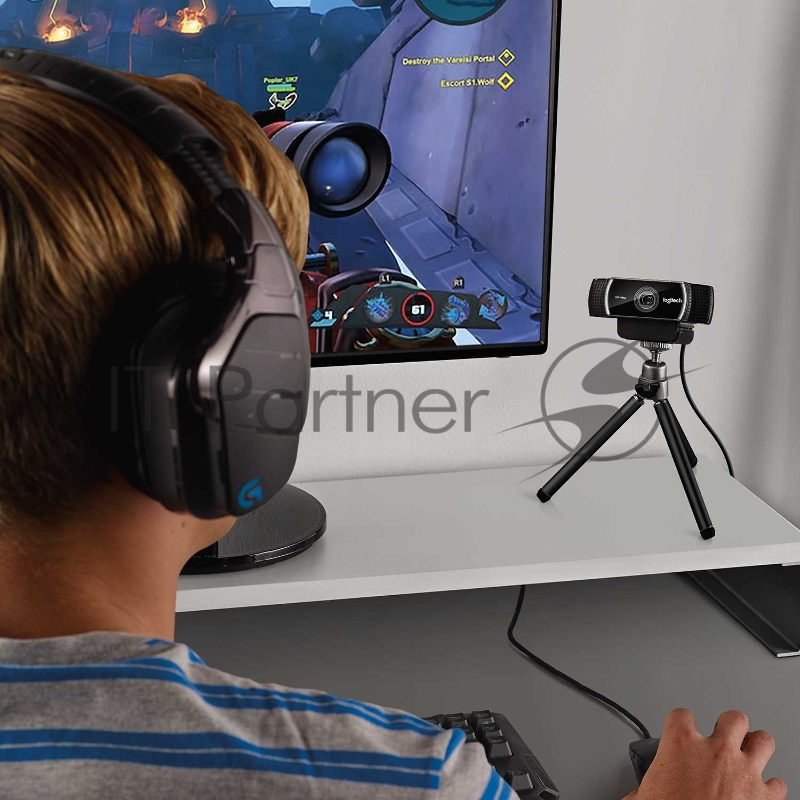 Цифровая камера Logitech C922 Pro Stream Webcam