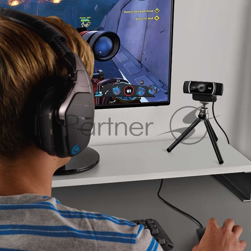 Цифровая камера Logitech C922 Pro Stream Webcam