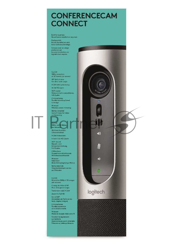 Цифровая камера (960-001034) Logitech ConferenceCam Connect