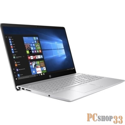 Ноутбук HP Pavilion 15-cc102ur (2PN15EA) i5-8250U (1.6)/6Gb/1TB/15.6FHD IPS/NV 940MX 4Gb/DVD-RW/Cam HD/Win10 (Mineral Silver)