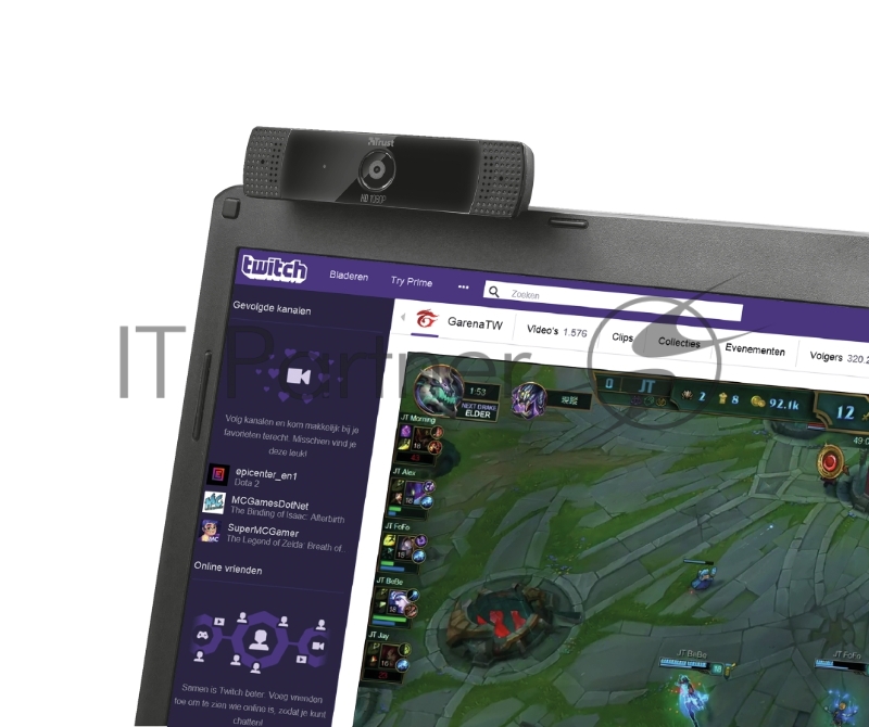 Веб-камера Trust GXT1160 VERO FULL HD 1080P WBCM