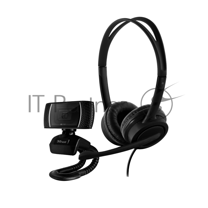 Комплект Гарнитура + веб-камера Trust DOBA 2 IN 1 HOME OFFICE SET