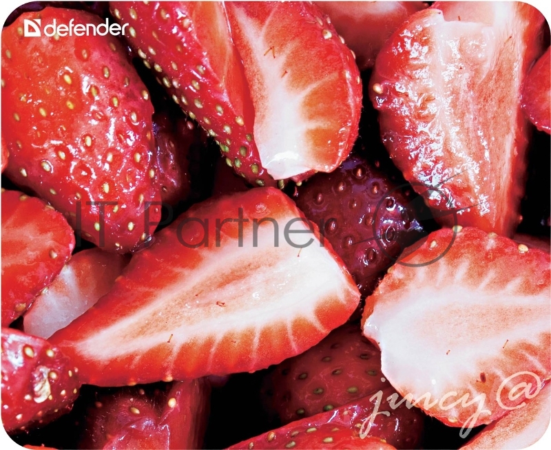 Коврик Defender Juicy sticker, Фрукты (ассорти) 220х180х0.4мм